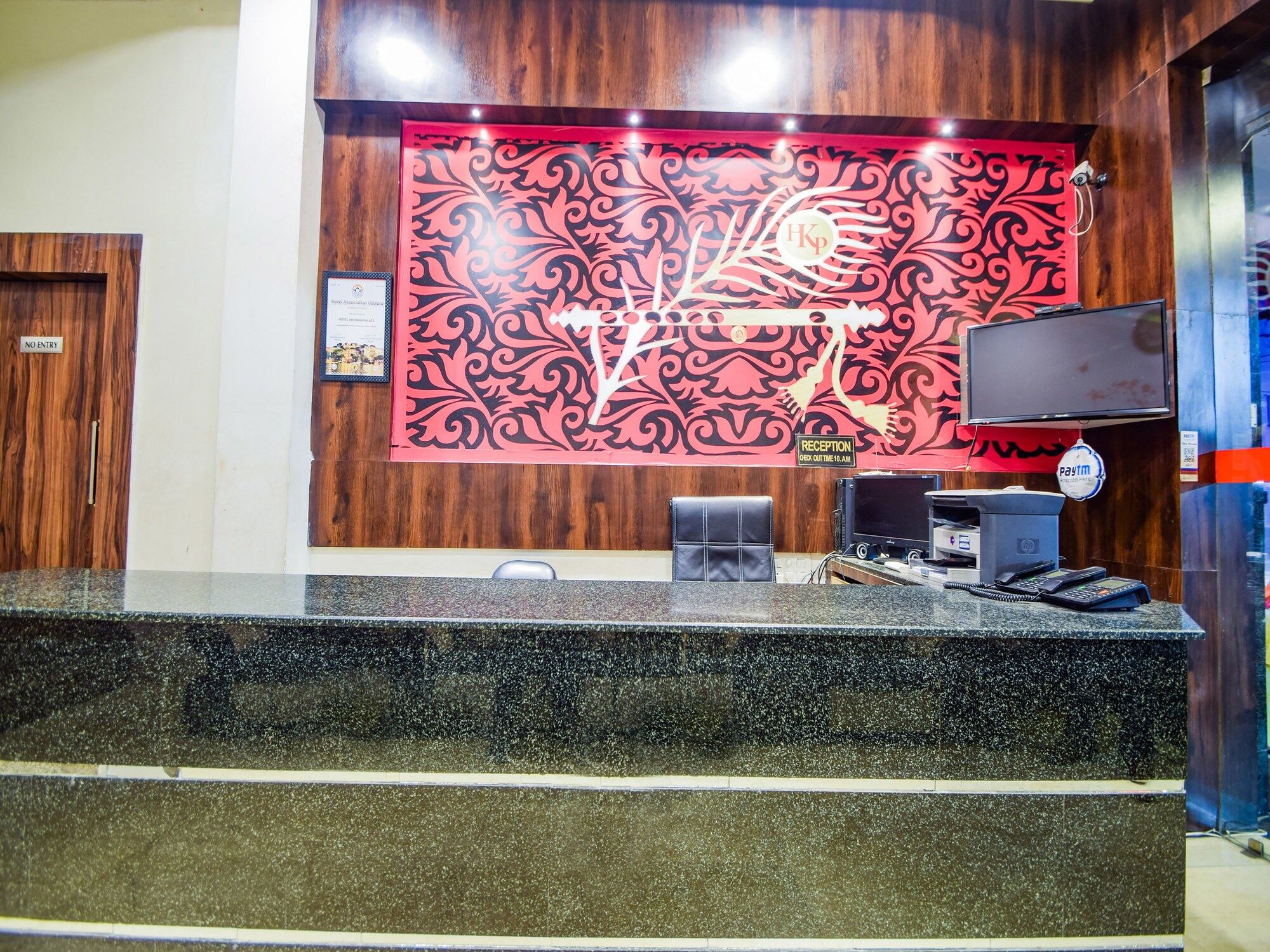 Hotel Krishna Palace Udajpur Zewnętrze zdjęcie